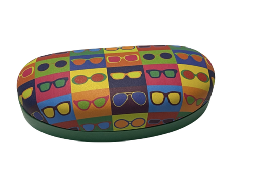 Large Wrap around sunglass case - clam shell - different colors - Picture 4 of 11