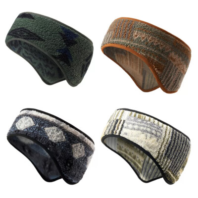 Ear Warmer Cover Headband Winter Fleece Ear Muffs Sports Sweatband for Men Women