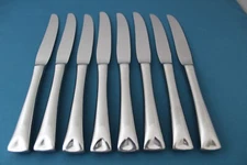 8 Dinner Knives Hollow Supreme Cutlery Towle DESTINY 18/8 Stainless Japan 9 3/8"