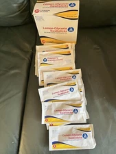 Dynarex 1216 Lemon Glycerin Swabsticks 116 Packages of 3 = 348  Swabs