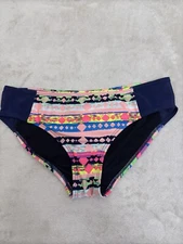 TYR Swim Bikini Bottom Women's Size Large SEMI SHEER Sides