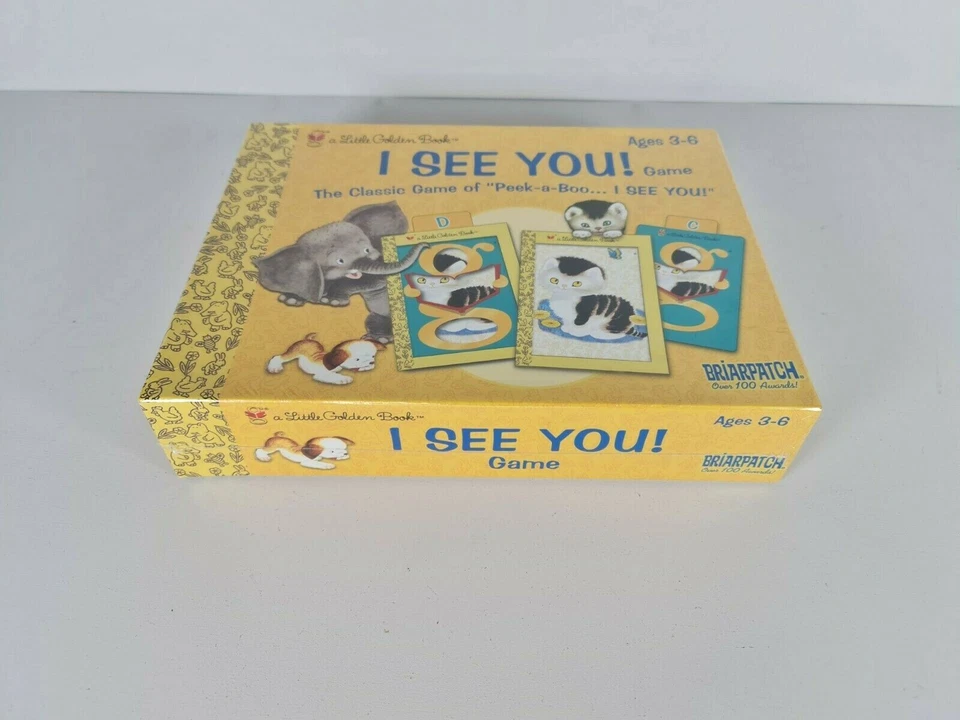 New - 2004 A Little Golden Book I See You! Card Game Peek-a-Boo... I See You! - Image 3 of 4