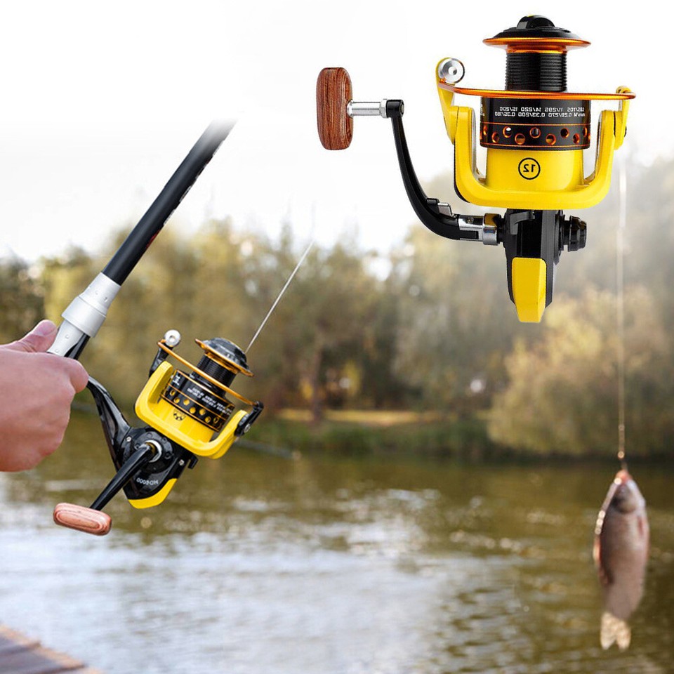 HD10006000 Trolling Fishing Reel Bearing Fishing Wheel Carp Fishing