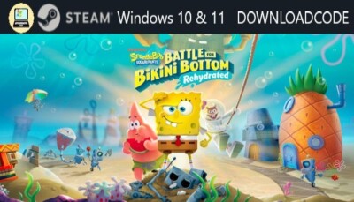 NEU Computer Spiel SpongeBob SquarePants Battle for Bikini Bottom Key für STEAM