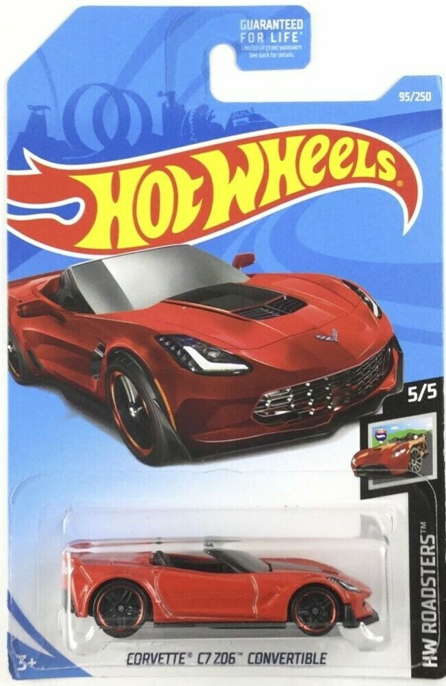 hot wheels red corvette