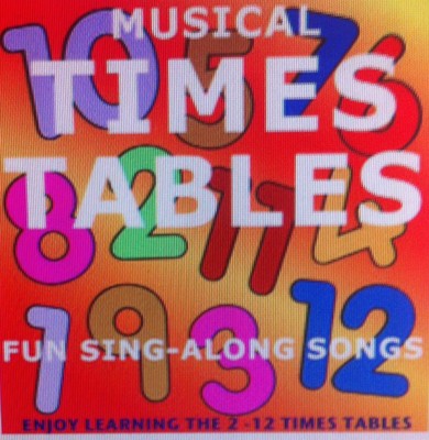 Children's Singalong Learn Times Tables CD Improve Maths Multiplication ...