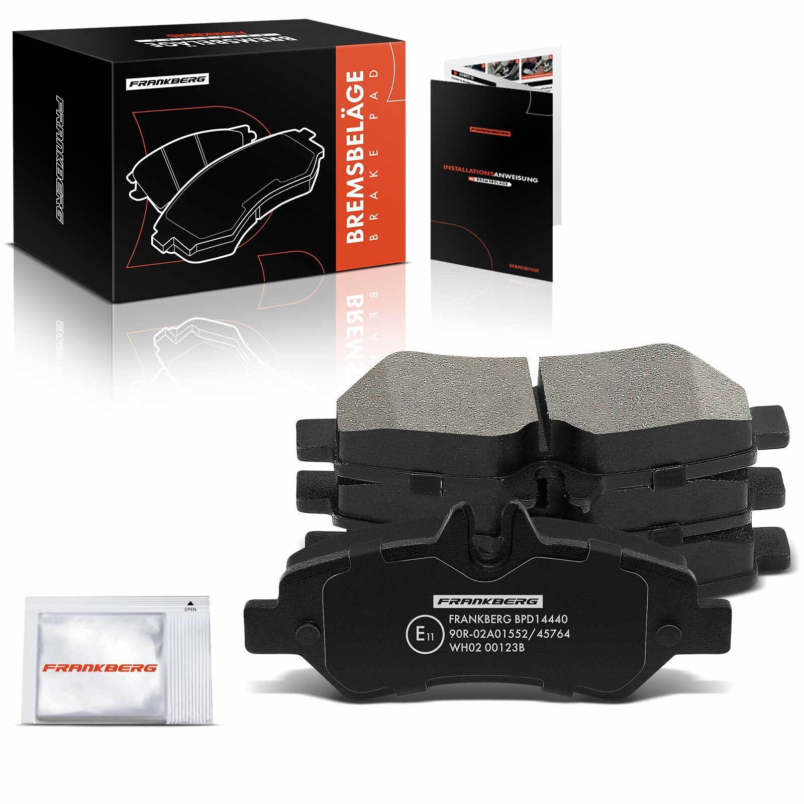 Frankberg Rear Brake Pads Set for Mercedes-Benz Sprinter 3 5 t B906 0084205120