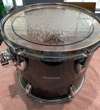 LUDWIG ACCENT COMBO 12" RACK TOM in JET BLACK NICE