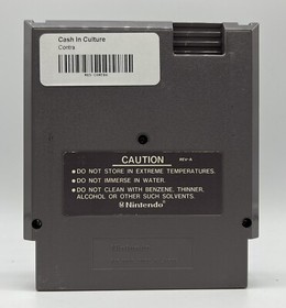 Nintendo NES CONTRA Tested & Working Authentic 1988 Konami Game Cartridge