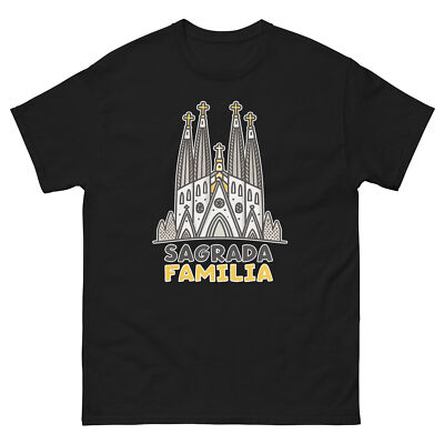 Sagrada Familia Attraction Landmark Travel T-Shirt