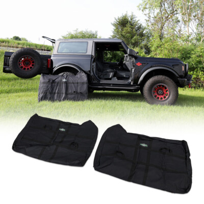 IAG I-Line Door Protection Storage Bags (1 Pair) for Ford Bronco 2021+ 2 Door