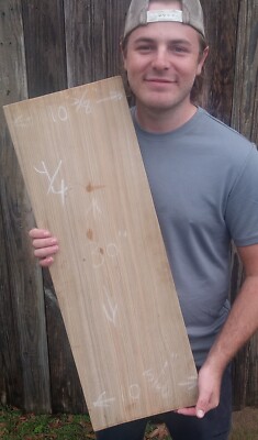 Clear Quartersawn 10''X30'' Tight Grain Kiln Dried  Plank Sinker Cypress Wood