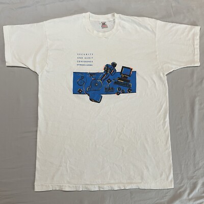Vintage Computer Associates Software T Shirt 90s Men s XL Tech San Francisco