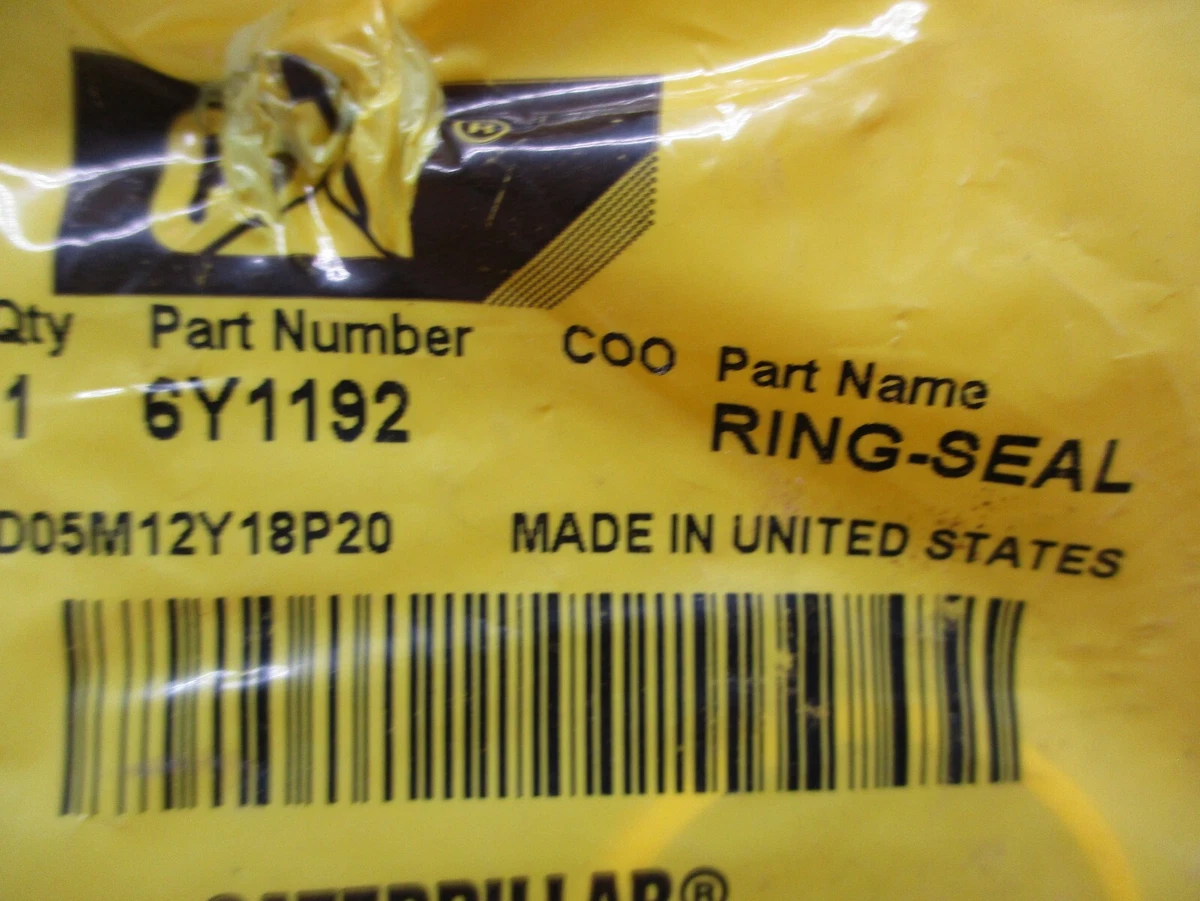6Y1192 - RING-SEAL 6T9191 Fits Caterpillar (Fits CAT) | eBay