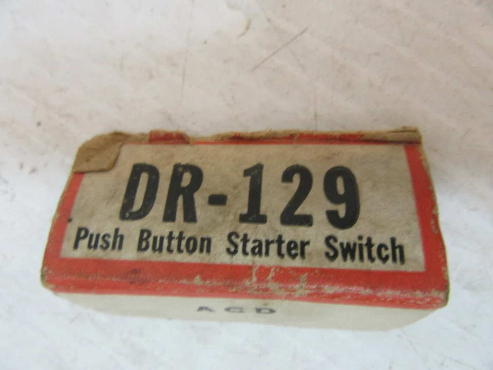 Interruptor de arranque Niehoff DR129 Chevrolet Oldsmobile Pontiac 1949-1954 Foto 3 de 4