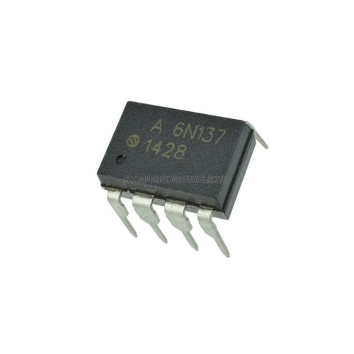 10PCS 6N137 DIP8 FSC ISOLATOR 2.5KVRMS 1CH OPEN NEW - Bild 3 von 4