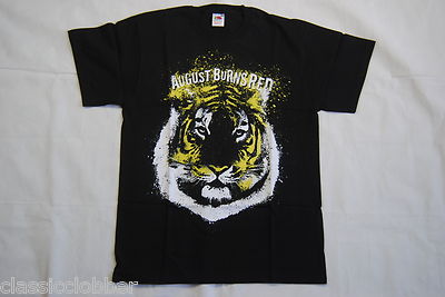 AUGUST BURNS RED CAUTION TIGER T-SHIRT NEU OFFIZIELL MESSENGERS CONSTELLATIONS