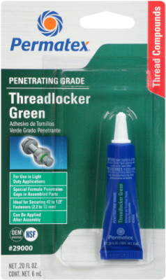Permatex Thread Locker Green 6ml 29000