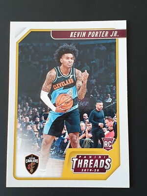 2019-20 Panini Chronicles #99 Kevin Porter Jr. RC / Threads (B)