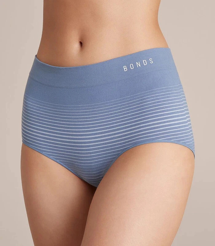 Bonds Ladies Seamless Full Briefs Panties Underwear size 10 18