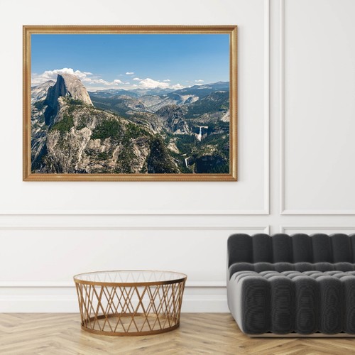 Half Dome Yosemite Glacier Point Wall Print, Yosemite National Park Photography - Picture 3 of 5