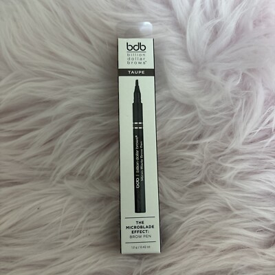Billion Dollar Brows, The Microblade Effect: Brow Pen, Taupe, 0.42 oz (1.2 g)