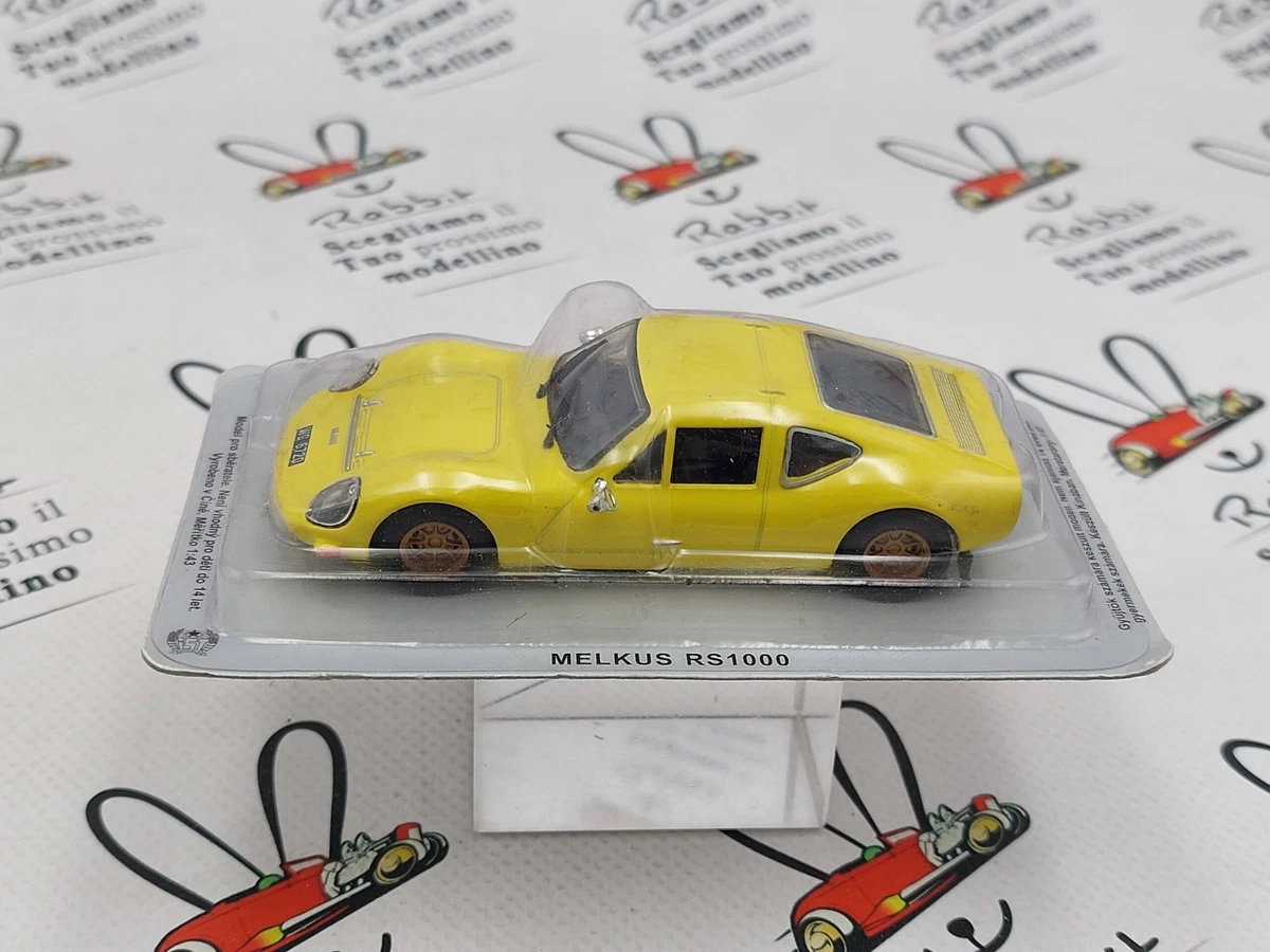 Melkus RS 1000 1972 – IST Models IST005, 1/43, RDA, Argent, Miniature Métal