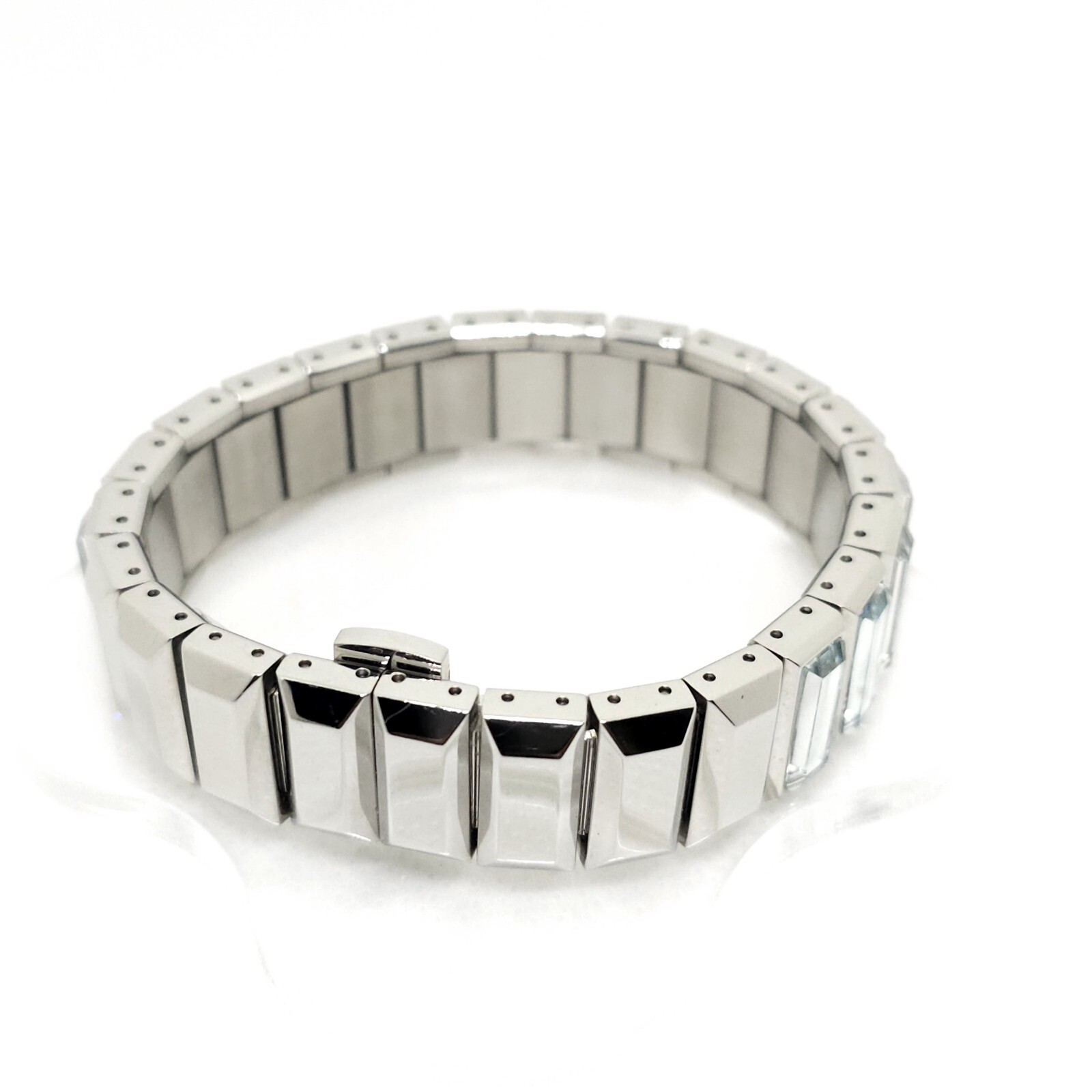 Retired Swarovski  Rectangular Crystal bracelet - image 8