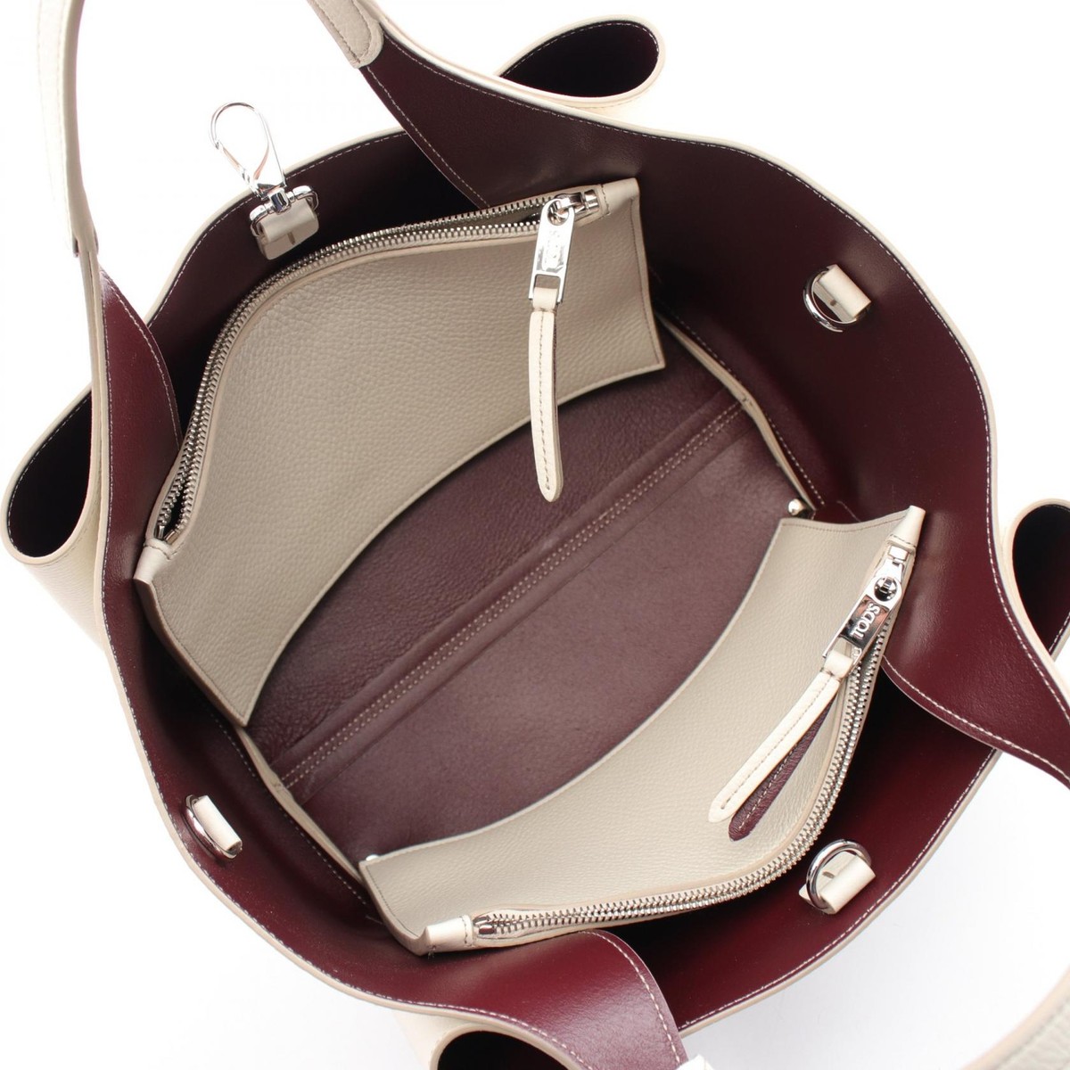 TOD'S Timeless Mini 2way shoulder crossbody Hand tote bag