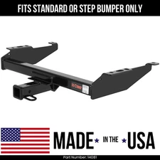 For 88-00 Chevy C/K Truck Trailer Hitch Fits Standard or Step Bumper Only Curt