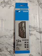Shimano XT CN-M8100 12-Speed Chain with SIL-TEC Coating  Hyperglide Technology