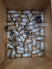 Lot of 40+ Microscope Objective Lenses 40 10 4 mm