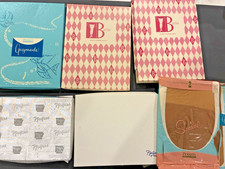 Vintage Deadstock 1960s Nylons Lot of 7 Pair in Size 9.5  Hanes, Penny's etc