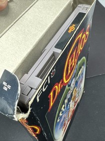 Nintendo NES Dr. Chaos Hell's Gate Cartridge & Box w Styrofoam CLEAN TESTED READ