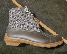 sperry duck boots women size 7