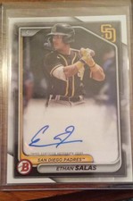 2024 Bowman - Paper Prospect Retail Autographs Ethan Salas #PPRA-ES (AU, RC)