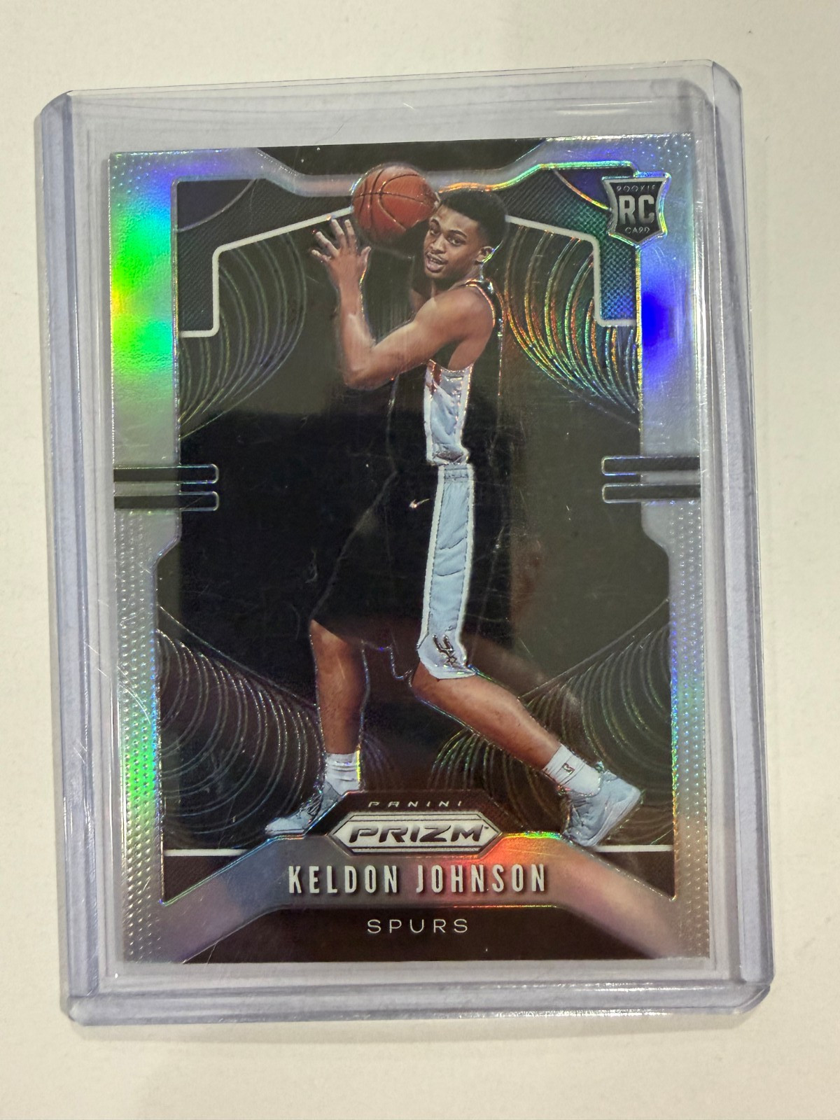 2019-20 Prizm Basketball Keldon Johnson Rookie Card SILVER PRIZM