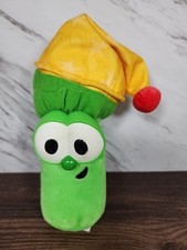 Fisher Price Veggie Tales Junior Asparagus Plush Electronic Toy  NO-LIGHT  