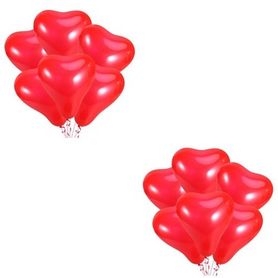 Set of 2 Geburtstag Ballon Herzförmiger Säulenballon Ballon-Party-Dekoration