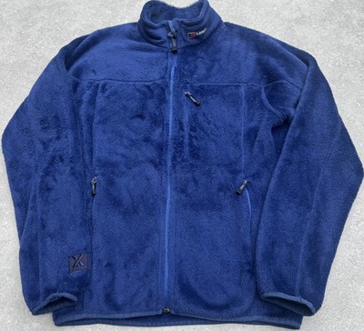 Berghaus Extrem Polartec Fleece Jacket Blue Womens M (Fits Mens S)
