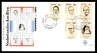 Mayfairstamps Netherlands Antilles FDC 1992 historical figures First Day Cover a