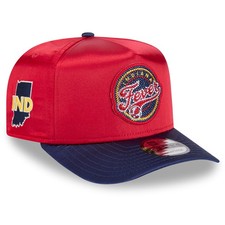 Unisex New Era Red/Navy Indiana Fever 2026 WNBA Draft Satin A-Frame 9FORTY