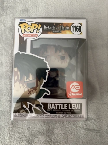 Funko Pop! Attack On Titan: Battle Levi (Bloody) #1169 AE Exclusive