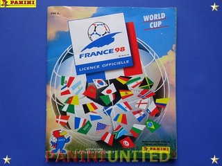 Panini★WM 1998 WorldCup 98 FRANCE WC 98★ ALBUM komplett/complete ★★★★★