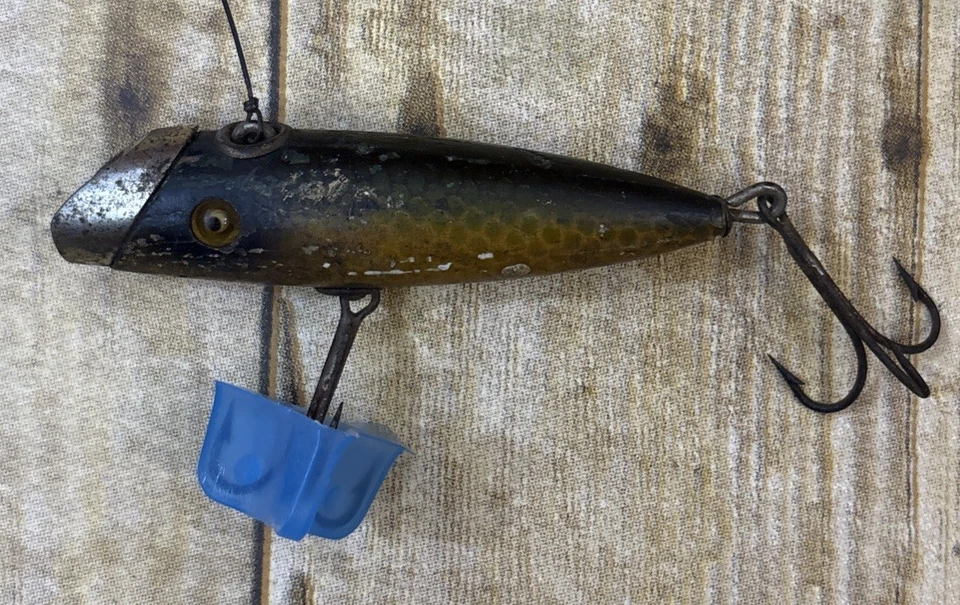 South Bend Lure Fish Oreno 953 Copper Scale Vintage Fishing Lure - Image 2 of 4