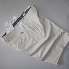 Tommy Bahama Shorts Chip Shot Sand Beige Solid Performance New Waist 35 35x7