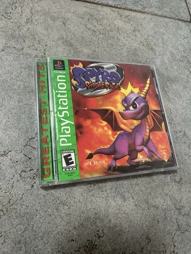 Spyro Ripto's Rage (Sony Playstation 1 PS1, 1999) Tested Working Complete