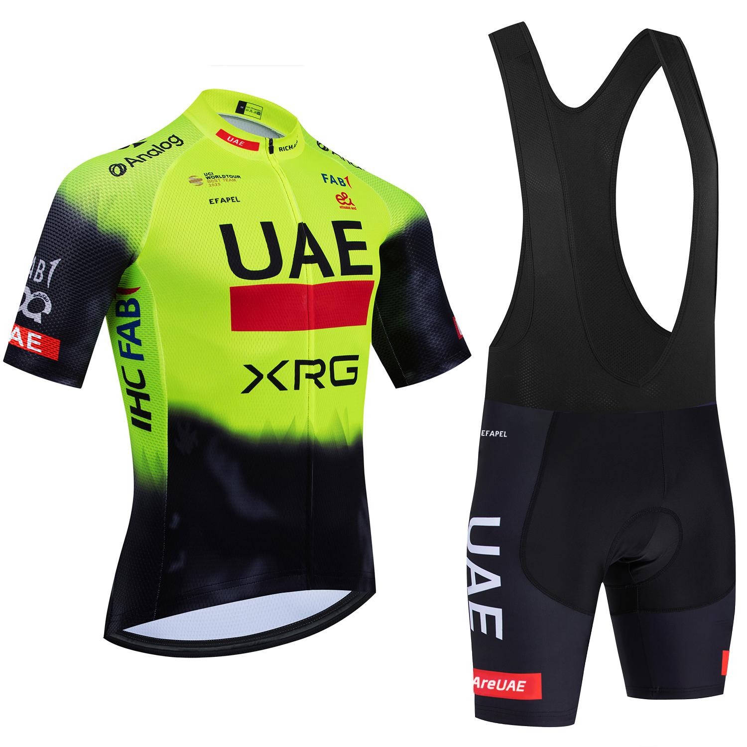 2026 UAE Cycling Jersey & Shorts Set Road Bike Fast Dry Cycling Clothing