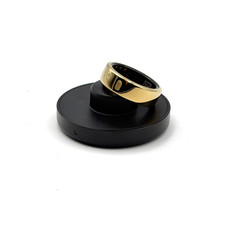 Oura Ring Gen 3 Horizon - Titanium - Size 10 - Gold - HEAVILY SCRATCHED