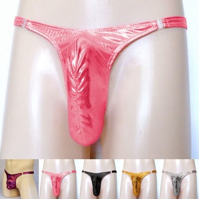 Männer Mini G-String Penisscheide Beutel Riemen Slips Unterwäsche T-Back Höschen